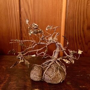 GORGEOUS Handmade copper and gold tree/ bonsai